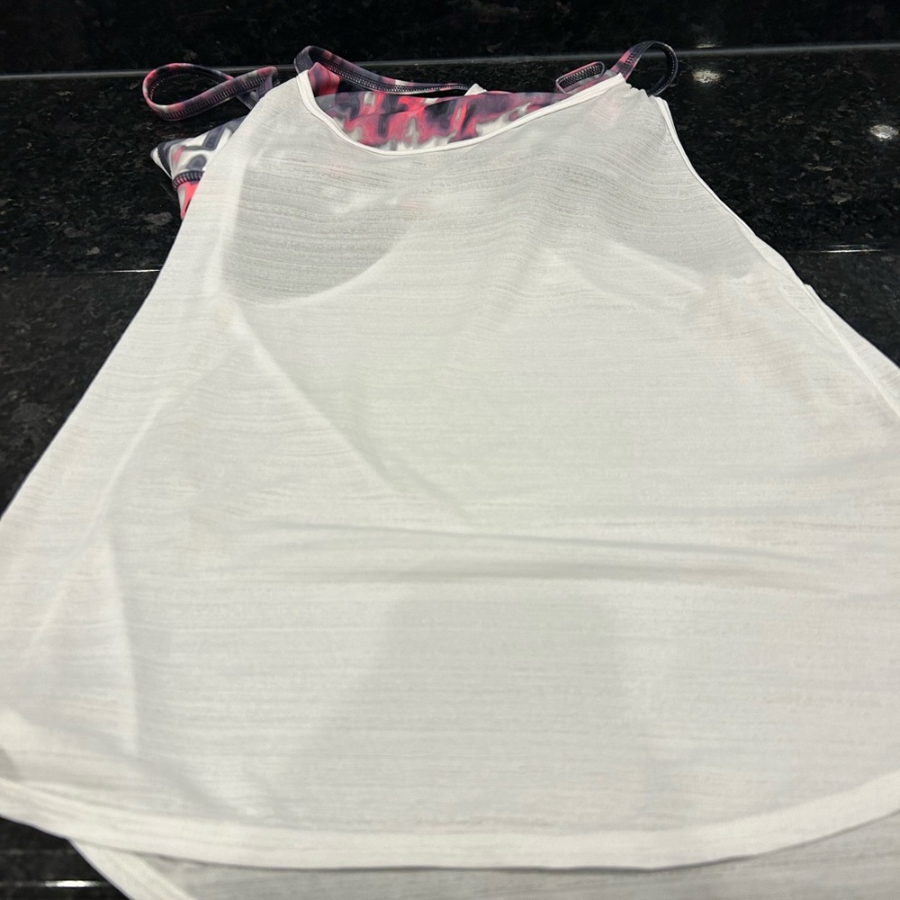 Zella workout tank with bra
